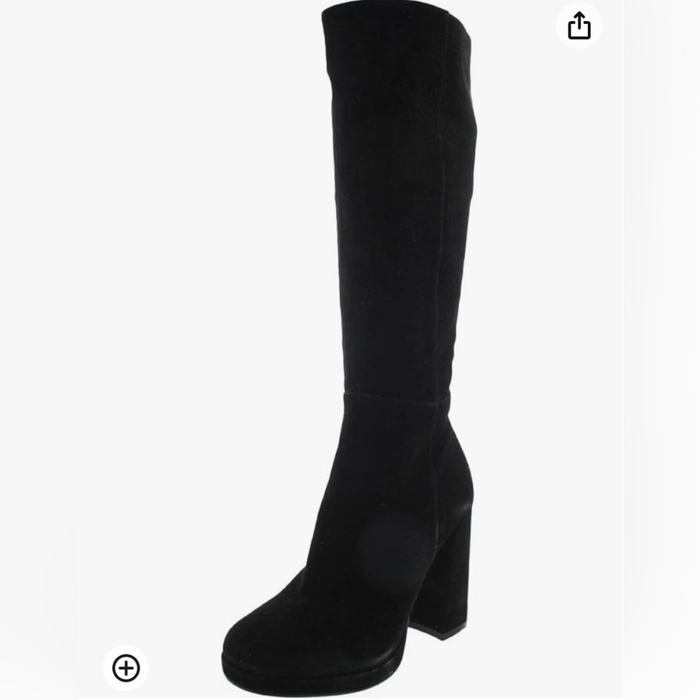 Steve Madden size 7 heeled boots. Only worn once. Like new condition.